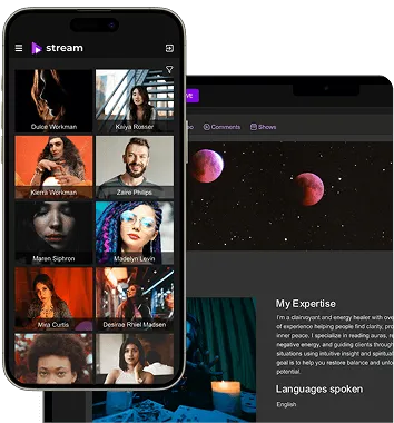 Psychic video chat software