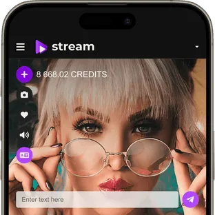 Professional live broadcast with audience chat