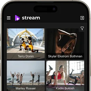 Fitness coaching platform dashboard