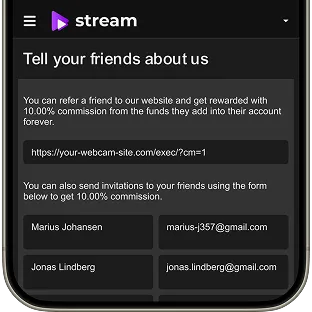 Fitness coaching platform referral system